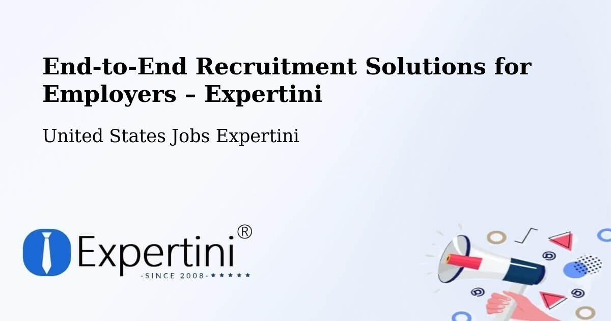 Recruitment Solutions for Employers – Gilroy - Gilroy, United States Jobs Expertini